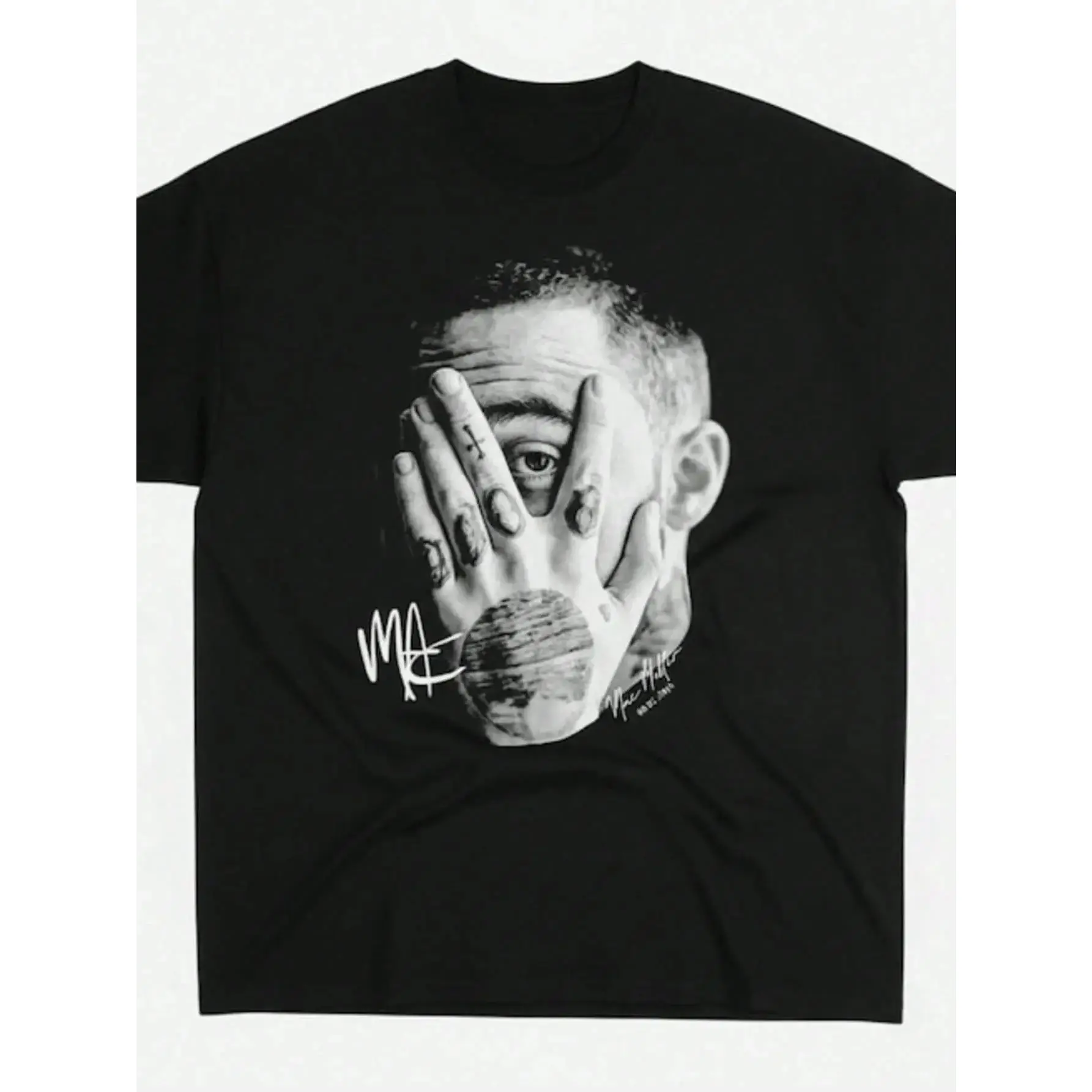 MacMiller Big Face -65 Local T-Shirt, 'Best Day Ever' Print, Hip Hop Rap Style, Vintage Music T-Shirt, Unisex