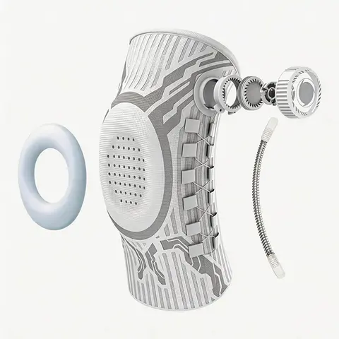 Dial Adjust Sports Knee Sleeves - Adjustable Compression Knee Brace, Breathable Support for Running, Daily Sports