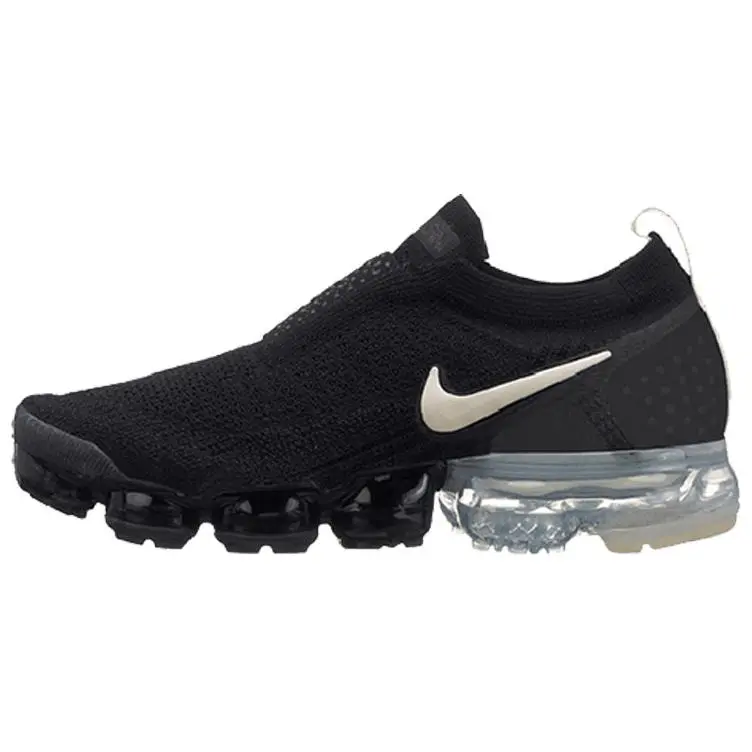 Nike VaporMax Moc 2 OG Women's Running Shoes – Black, Low-Top, Minimalist Design Verifiable, with credentials and supporting global authentication