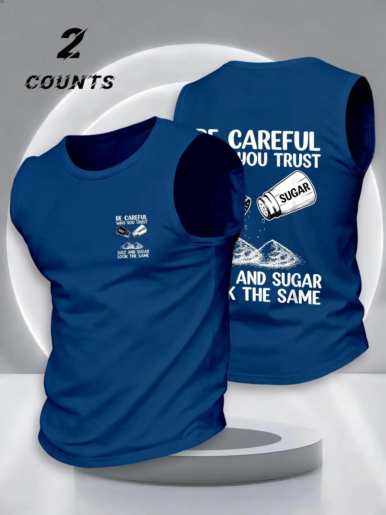 Men's Sporty Vest Set, Loose-Fitting Sleeveless Top, Sleeveless Sports Vest, Breathable Compression Wear, American Retro Text Print, Ideal for Fitness