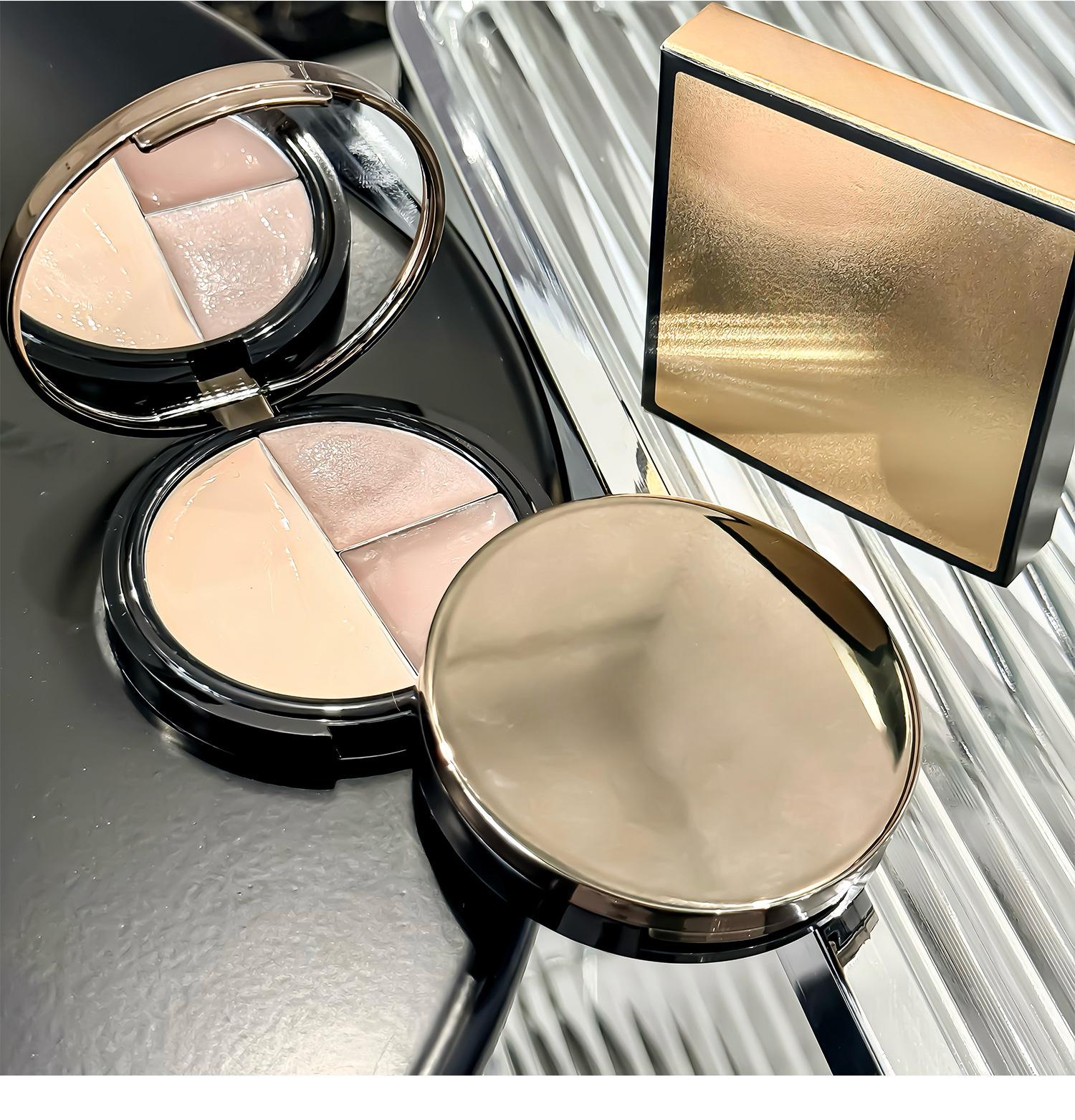 Your Nose & Face in 3 Shades All-in-One Contour Palette – Highlight, Shadow, Conceal, Creamy Blendable, Natural Sculpt, No Muddy Lines | #ContourPalette