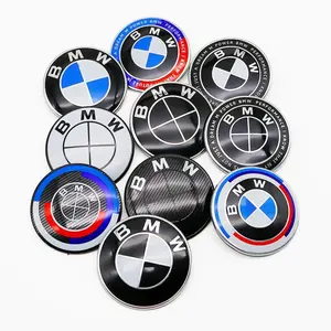 1PC 3d ABS 74mm 82mm Car Rear Boot Badges Front Hood Emblem Logo for BMW F10 E64 E63 E60 E52 E83 E46 E39 E92 E90 E93 M2 M3 M4 M5