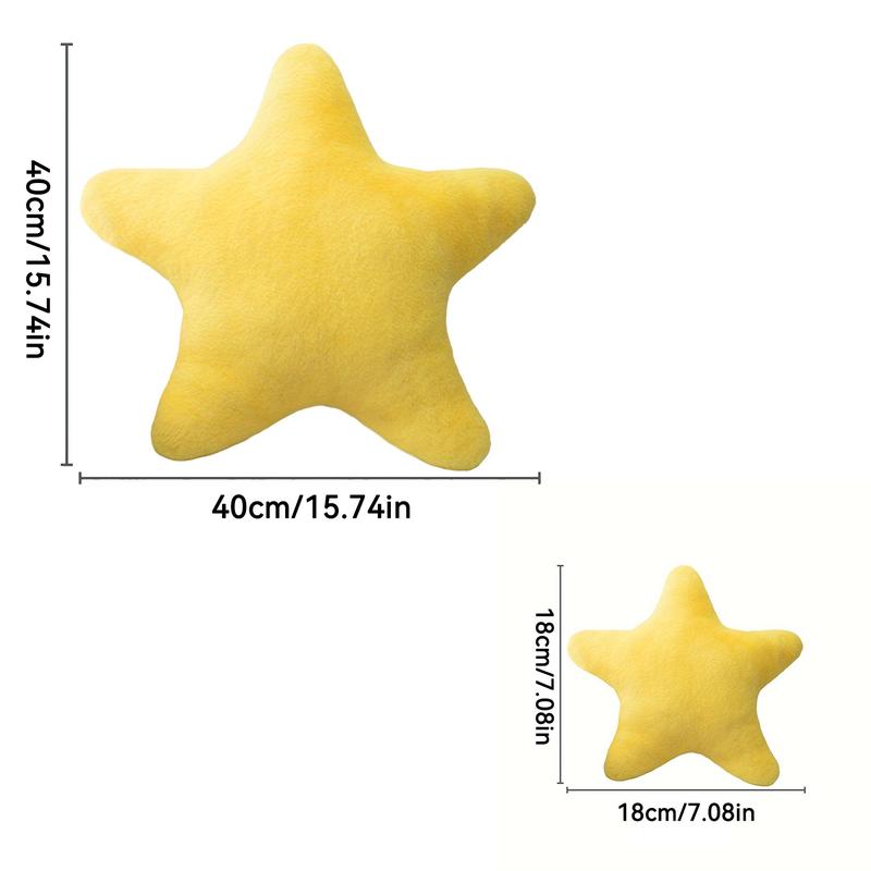 Star Shaped Plush Toy, Soft Stuffed Animal, 1 Count Soft Stuffed Star Pillow, Cute Cartoon Star Pillow for Home Decoration, Birthday Gift for Friends, Gift for Her, Men's Gift