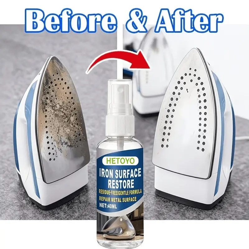 Iron soleplate refresher-suitable for daily maintenance of all household steam and dry irons.