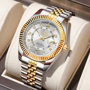 Men's Business Analog Quartz full stainless steel Watch - Waterproof, Calendar Feature, Exquisite Fashion Watch with Box - Men's Accessories for Daily Wear, Trendy all-match watch,Party - Father's Day Gifts, Boyfriend Birthday Gift