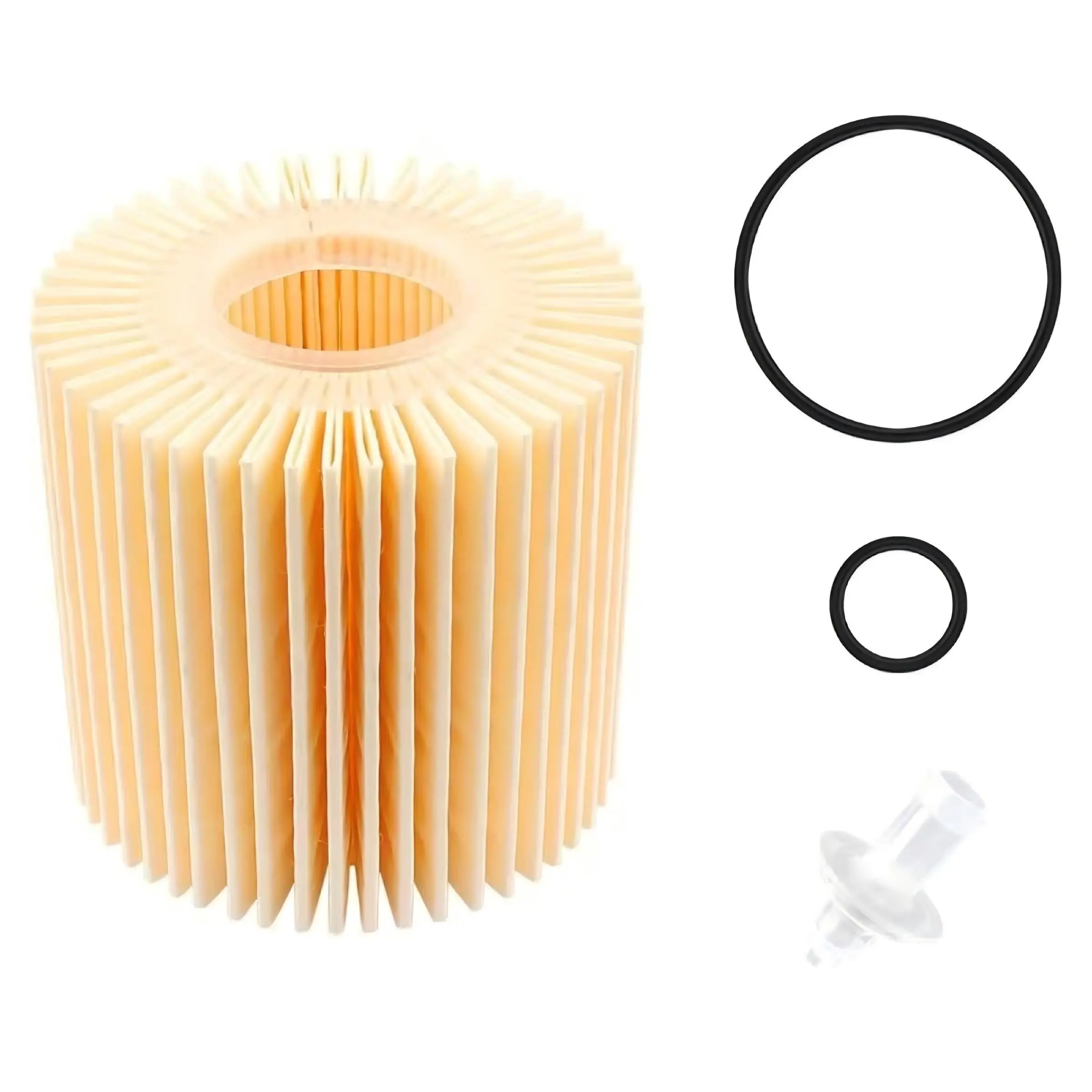 High Performance Engine Oil Filter for Cars, Compatible with Lexus and Toyota, Original Part Numbers 04152-Yzza1, 04152-31090, Professional Auto Parts