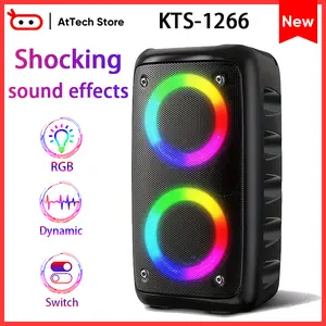RGB Karaoke Bluetooth Speaker with Microphone Computer Audio - For parties, family gatherings and outdoor entertainment HIFI