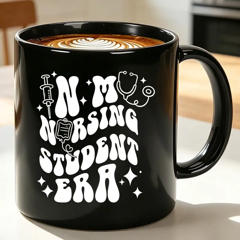Funny Coffee Mug for Nursing Students, "no Nursing Student Err" Ceramic Tea Cup, Hilarious Birthday Gift for Nurses, Christmas Present for Medical Workers