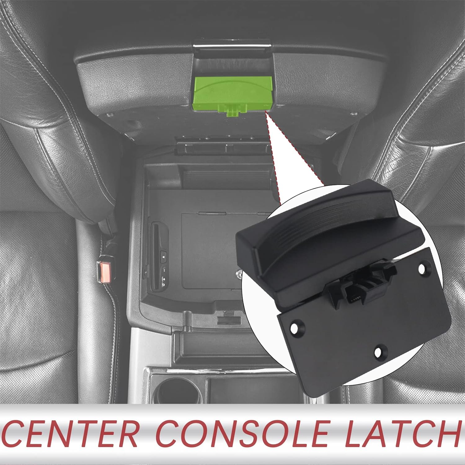 Center Console Armrest Latch Compatible with 2013-2018  Ram 1500 2500 3500 4500 5500 Accessories Replaces 5RQ83TX7AC