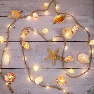 Seashell Garland Ocean Light for Beach Decor 7.2FT 39LED Battery Operated Coastal Garland Magic Conch Shell Beach Decorations for Home Coconut Girl Room Decorfidget toys
