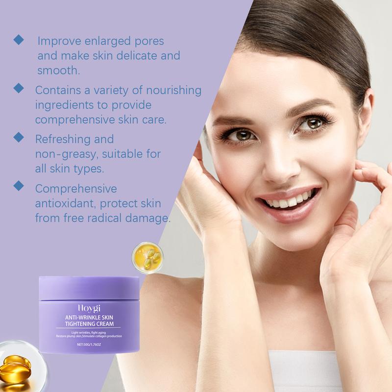 Hoygi Facial Skin Firming Cream Gentle Moisturizing Rejuvenating Hydrating Skin Care Anti-Wrinkle Cream