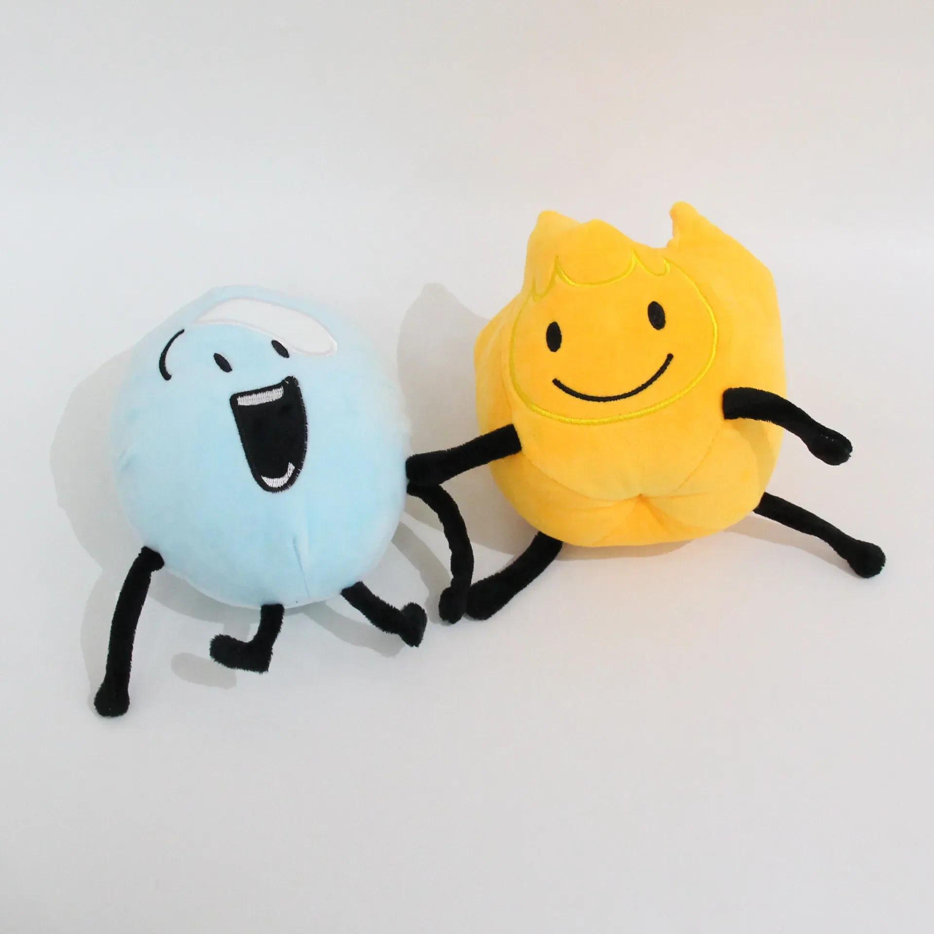 Battle for Dream Island BFDI Plush Toy Caroon Doll Soft Stuffed Figure Marker Pen Fries Bottle Nail Pie Boy Girls Birthday Gifts