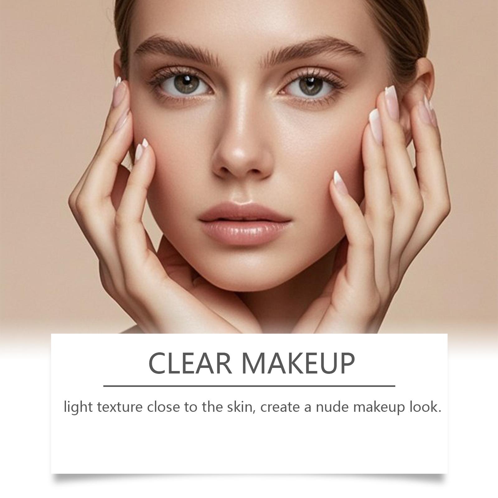 Bb Cream Set, Concealer Without Cast, Smooth Moisturizing Makeup Primer, Long-Lasting Coverage, Flawless Finish, No Cake Effect