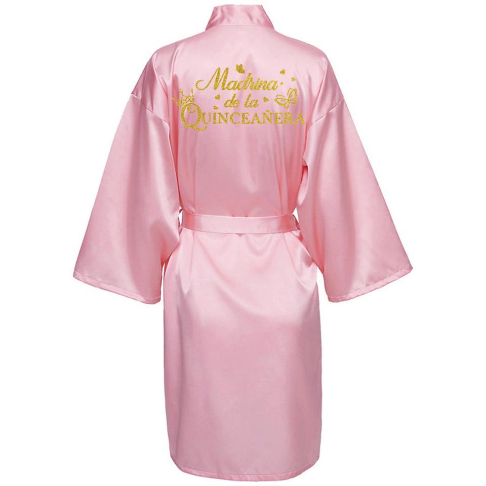 Mis XV Bathrobes Princess Sweet 15 Years Girl Birthday Party Mis Quince Años Robes Quinceanera Robe