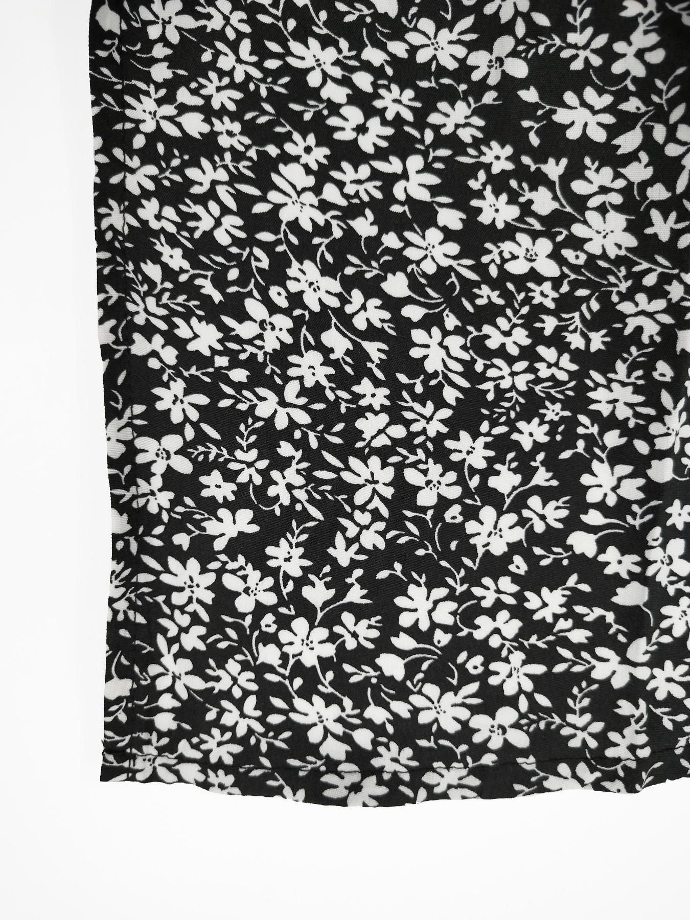 Women's Ditsy Floral Print Split Thigh A Line Skirt, Boho Bohemian Casual High Waist Midi Skirt for Beach Holiday Vacation, Summer Outfits 2024, Ladies Summer Clothes, Womenswear Bottom
