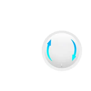 ZigBee Smart Scene Switch with Knob Dimming APP Timing Portable Sticky Panel for Home Use