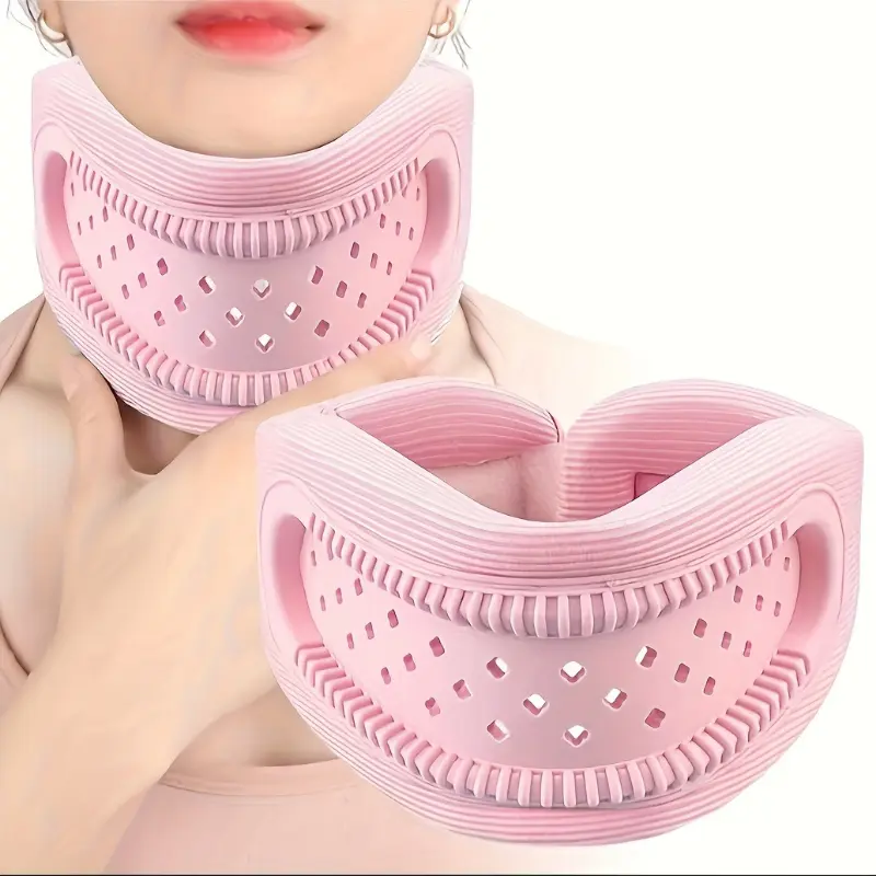 New type Portable Neck Support, Anti-Head Drop Neck Brace for Men And Women, Office Nap Neck Support, Home Neck Care And Cervical Support, Anti-Head Drop ,Three colors are available for selection.