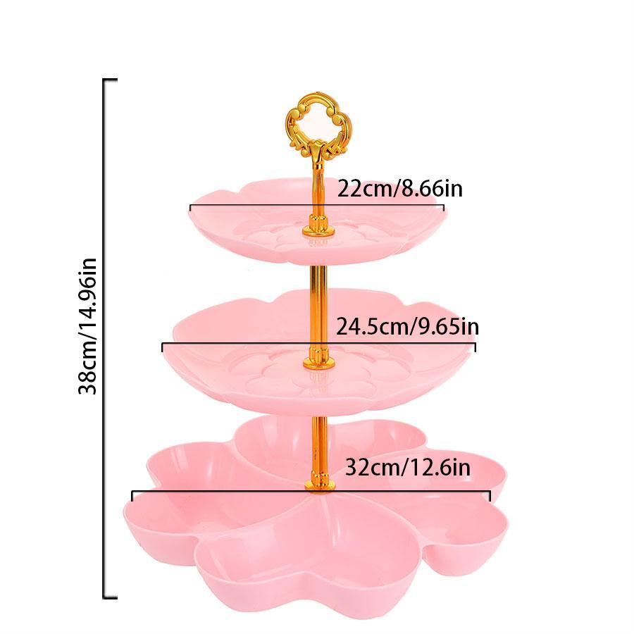 Multi-layer Dessert Display Stand, Fruit Cake Display Stand, Party Dessert Display Rack, Home Organizer for Living Room Kitchen Party, Ornaments