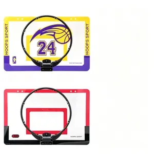 Indoor Foldable Basketball Hoop, Kids Door Mount Office Basket, Teen and Adult Mini Hoop, Includes 1-2 Balls, Perfect for Home Use