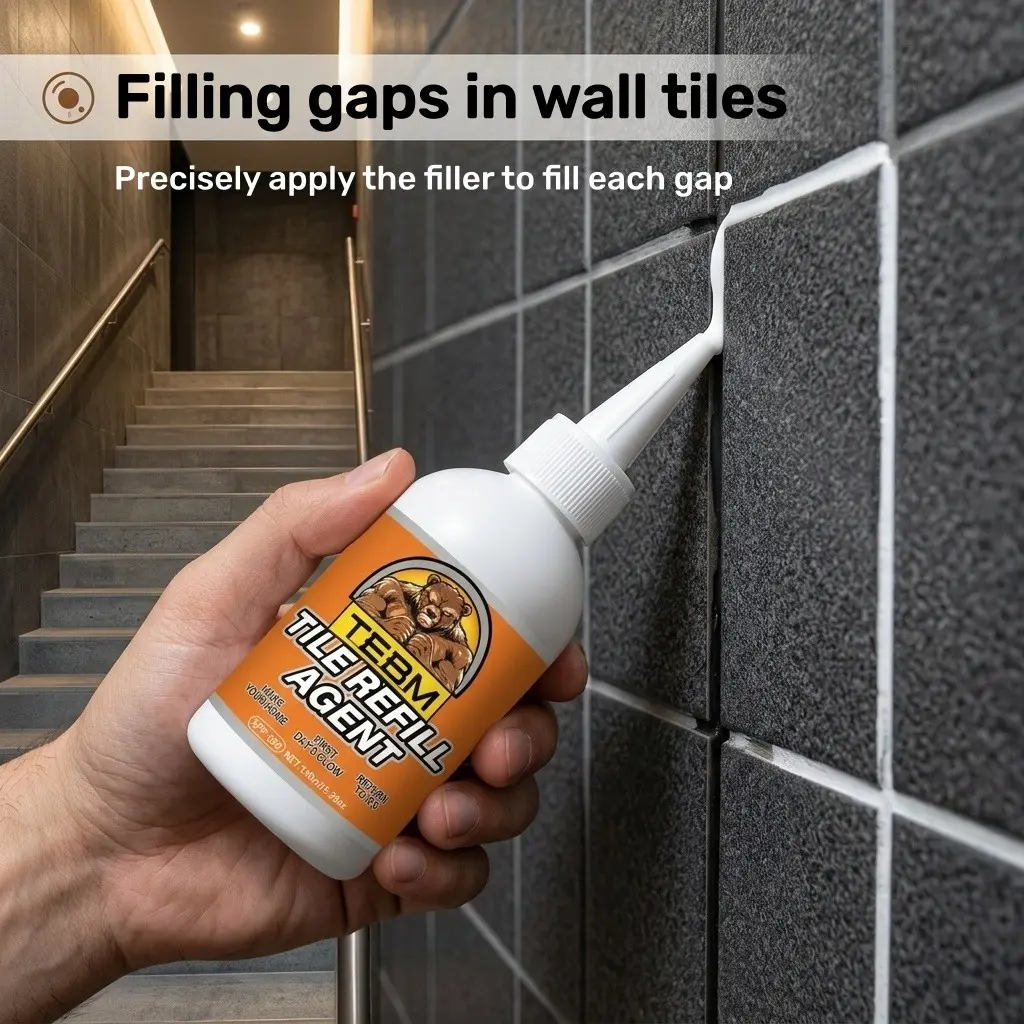 Tile Grout Sealer, Multi-Functional Waterproof Leak Proof Fast-Drying Sealant, Sealing, Stain-Resistant, DIY Friendly, Home Repair Kit for Bathroom, Floor, Wall