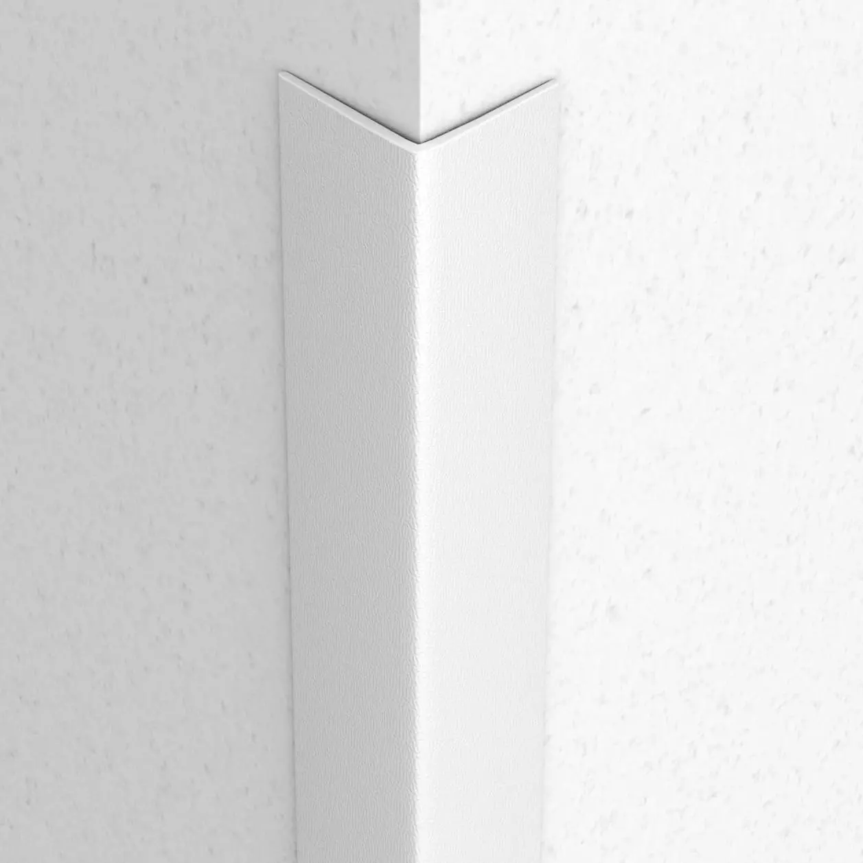Wall Corner tector - White Textured 1-1/2 inch x 60 inch - Pack of 6 - Self Adhesive Corner Guards for Walls  tection – Easy to Apply – No Tools Needed