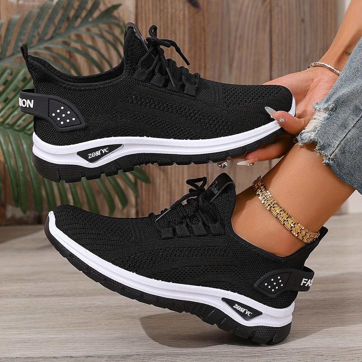 【QUAWUJIE】Women's Plus Size Wide Fit Sneakers 2026 Spring Summer New Arrival Mesh Breathable Lightweight For Ladies Outdoor Daily Wear 【QUAWUJIE】Women's Plus Size Wide Fit Sneakers 2026 Spring Summer New Arrival Mesh Breathable Lightweight For Ladies Outdoor Daily Wear