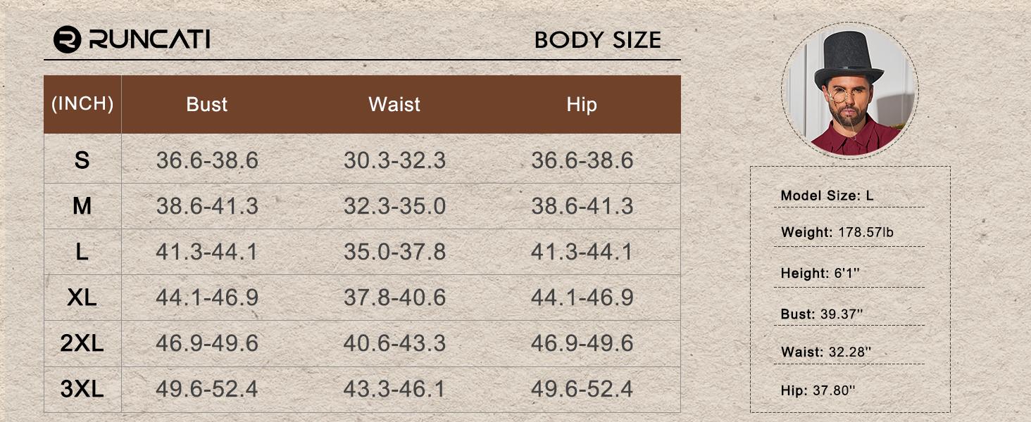 Runcati Mens Pirate Shirt Ruffle Victorian Renaissance Vampire Poet Puffy Shirts Gothic Steampunk Medieval Costume