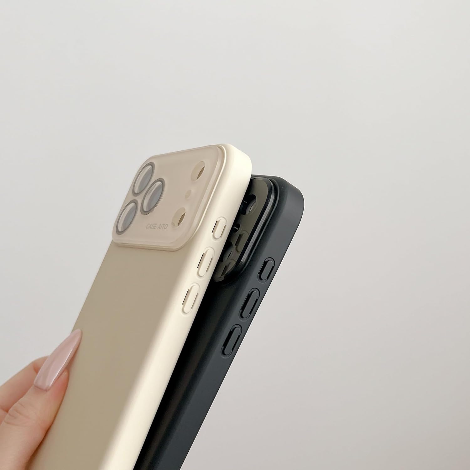 Phone case for iphone 17 16 15 14 13 12 11 pro max plus ,Frosted Solid Color Shockproof Camera Lens Protection Phone Bumper Cover phone Cases for iPhone17 pro max