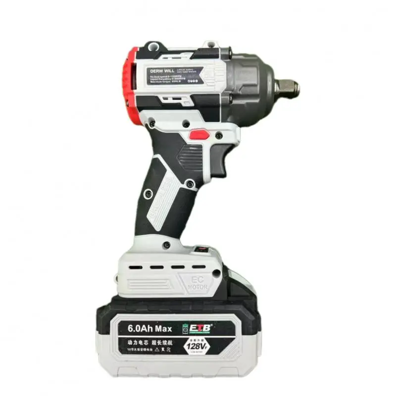 Cordless Electric Screwdriver Speed Brushless Impact Wrench Rechargable Drill Driver LED Light Cordless Power Screwdriver