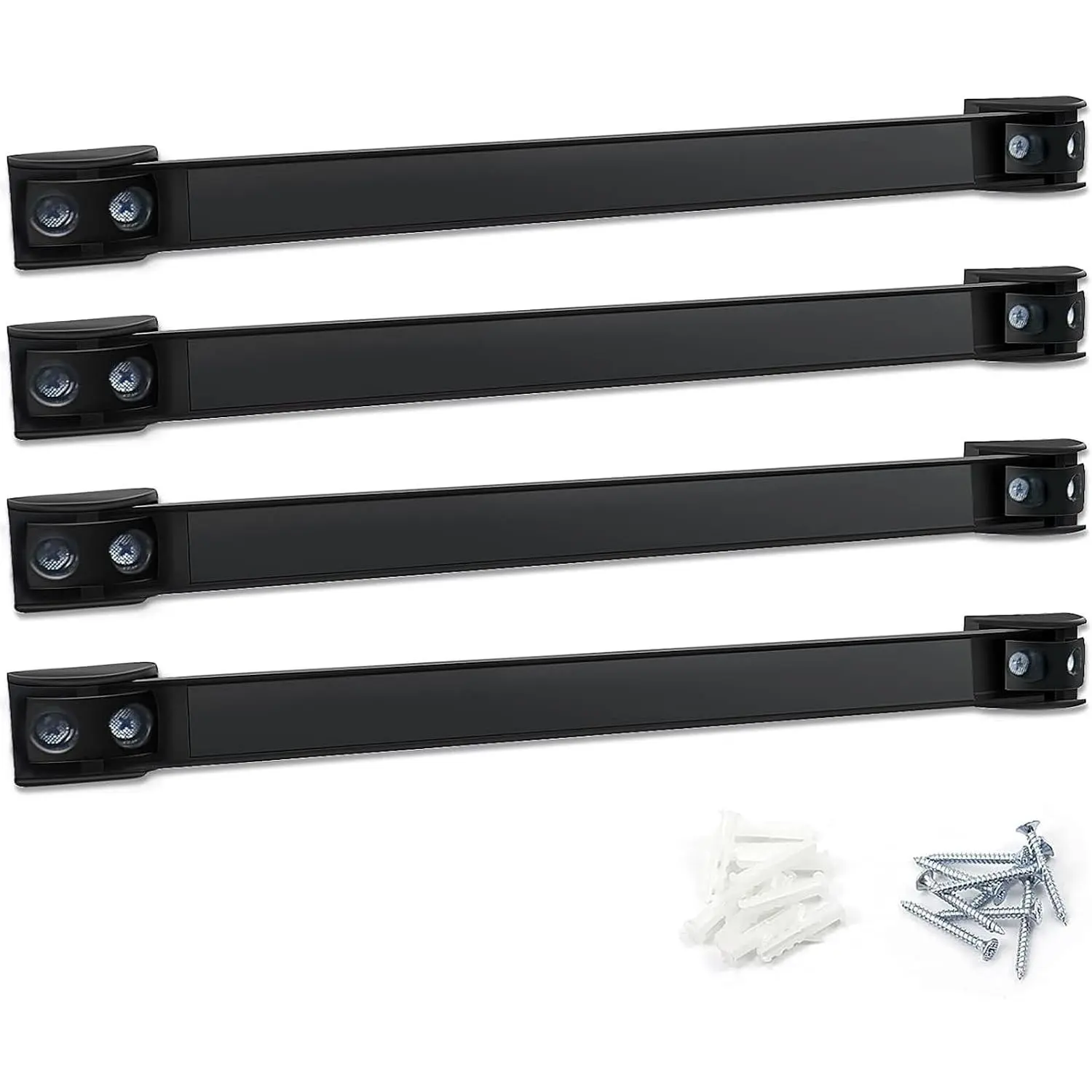 Magnetic Tool Holder Strip 4 Pack, 12 In Heavy Duty Tool Organizer Magnetic Strip, Tool Magnet Bar For Garage Tool Organization