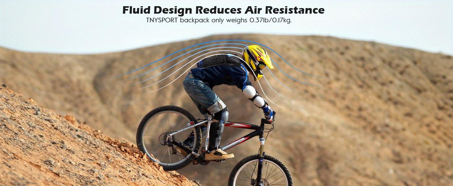 2 Pack Hydration Backpack Pack with 2L Hydration Bladder, Lightweight Breathable Water Backpack with 3 Layer Pockets, Reinforced Shoulder Straps