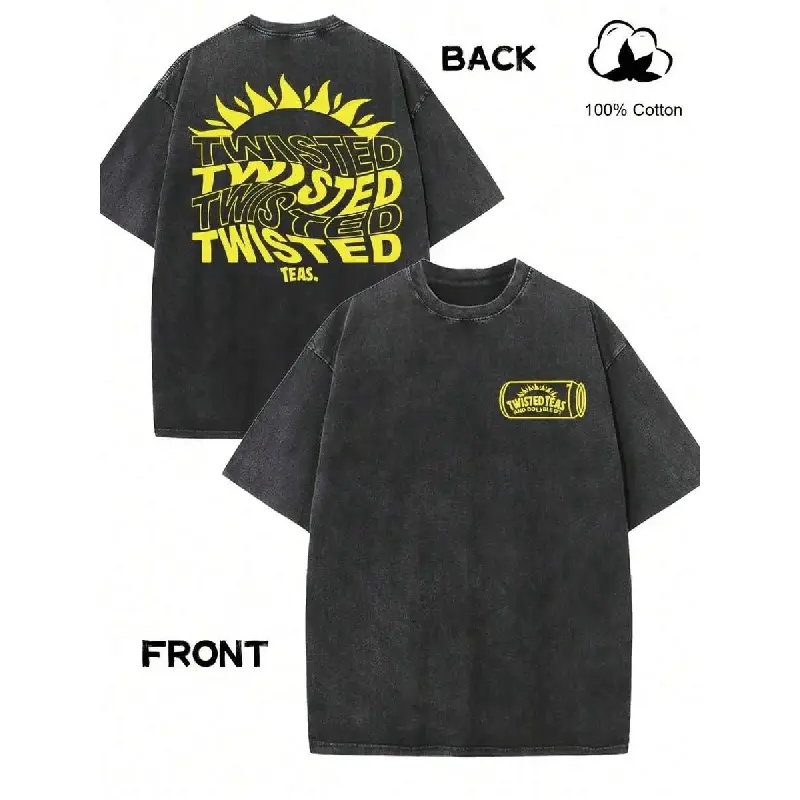 Graphic Tshirt for Men, Vintage-Inspired Cotton Shortsleeve Tee with Drop Shoulders and Double-Sided Print, Unisex, Menswear, Oversize, Top, Round Neck, Tops, 4X, 5X, 2Xl, Casual, Soft, Oversized, Graphic Shirts, Plus Size Clothes