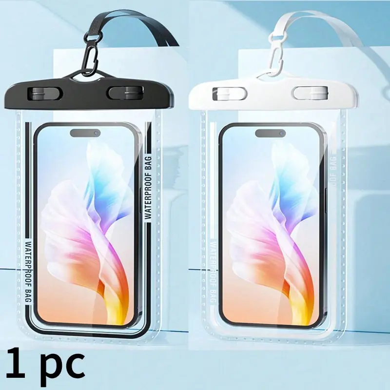 Waterproof Dive Phone Case, Touchscreen Seal, Ideal for Swimming, Underwater Photography, Dust-Proof, Shock-Resistant, Floatable, Easy Carry