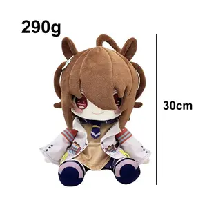 2025 New In Stock Uma Musume Agnes Tachyon Plush Doll Cute Cotton Doll Anime Peripherals Toy Halloween Christmas Gift