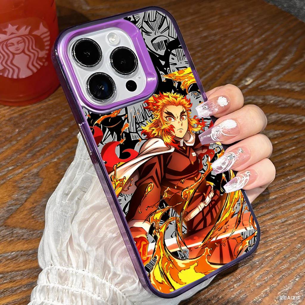 Anime D-Demon Slayers T-Tanjiro For IPhone 17 16 15 14 13 12 Mini 11 8 7 Pro Max Plus Colorful Phone Case