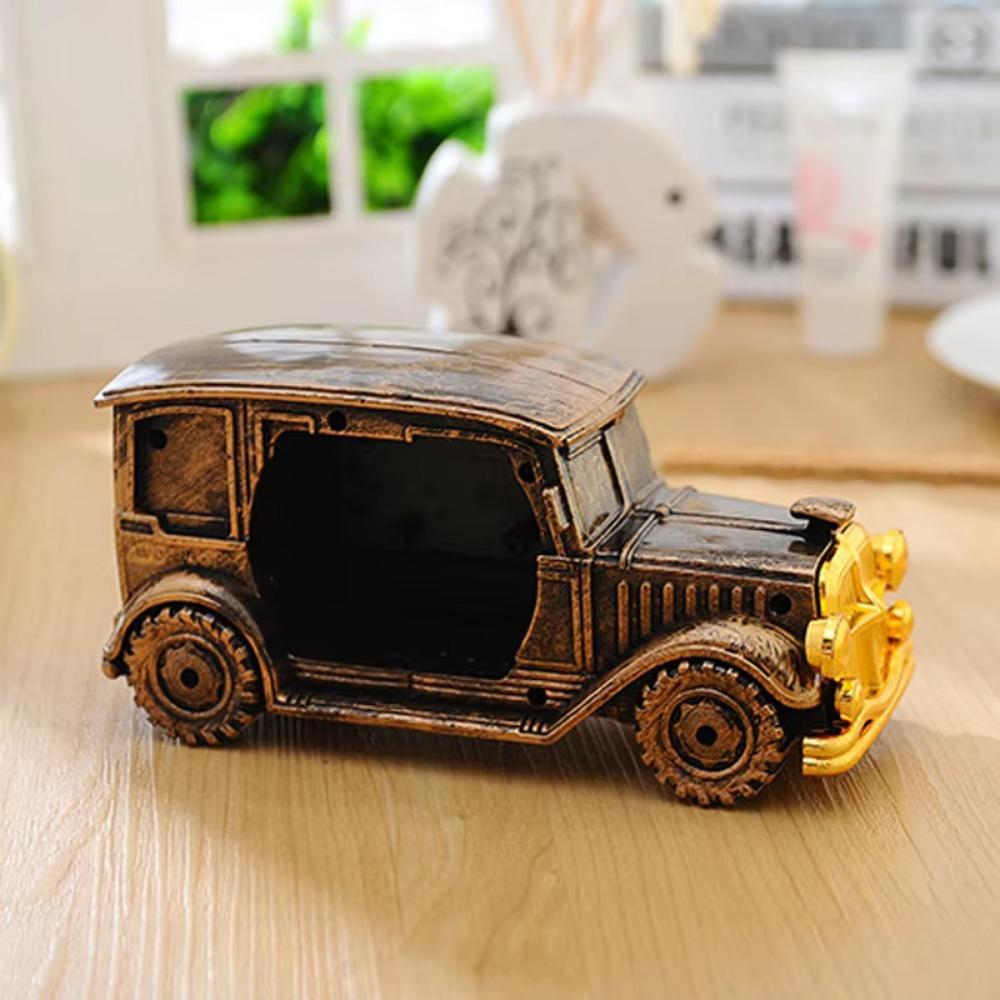 6 Styles Cute Car Alarm Clock Antique Unique Classic Car Bedside Clock Nostalgic Child Alarm Clock Desktop Decor