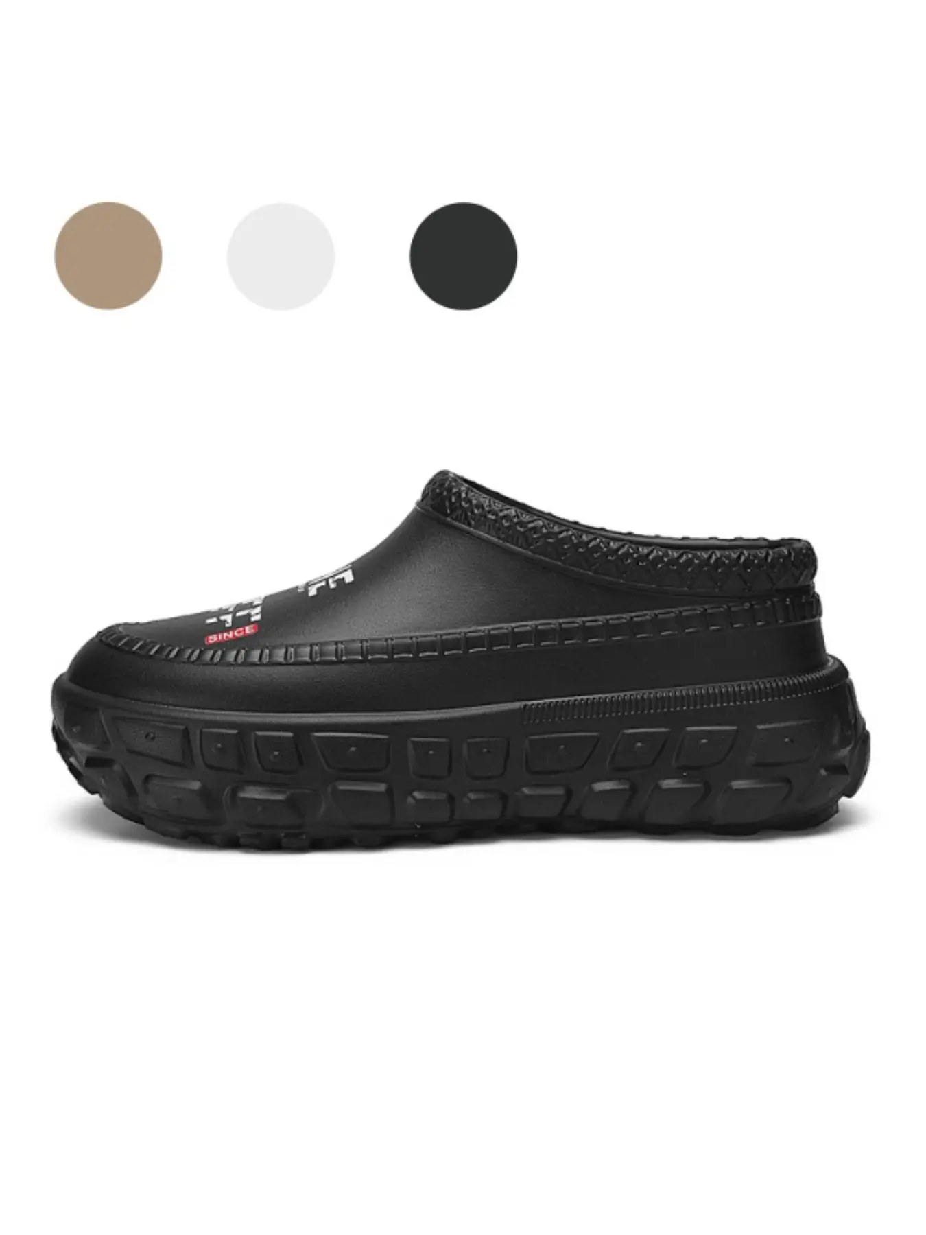 Unisex Lazy Closed-Toe Slides: Slip-On Full Wrap, Casual Slides For Quick Outings & Home Use