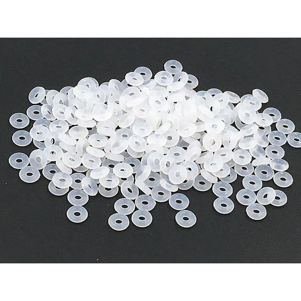 Beads Stopper Spacer,Antiskid Locating  Ring for DIY Bracelet Necklace  Making Accessaries(300pcs,Clear)