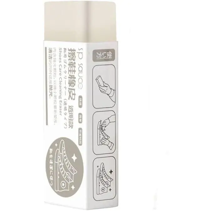 1 count White Suede and Nubuck Eraser,Sheepskin Shoe Cleaning Eraser Leather Fabric Shoes Care White Sneakers Cleaner Dirt Remover  Remove Dust and Dirt,Shoe Cleaners,Shoe Treatments and Polishes