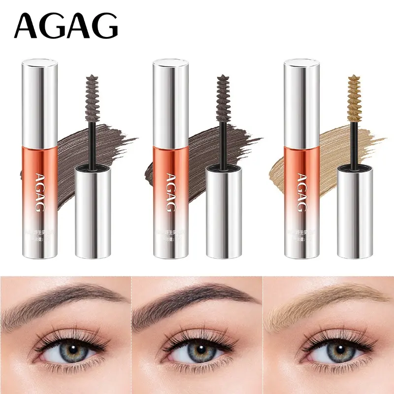 AGAG Eyebrow Dye Gel Rich Color Payoff Non Fading Long Wear Natural Stereo Eyebrow Cream Buildable Shades Suitable For Daily Eyebrow Styling Cosmetic