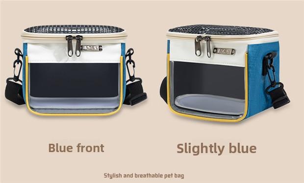 Hamster Pet Travel Bag Lightweight Breathable Chinchilla Hedgehog Small Pet Supplies Cross-Border Portable Carrying Handbag for Small Animals