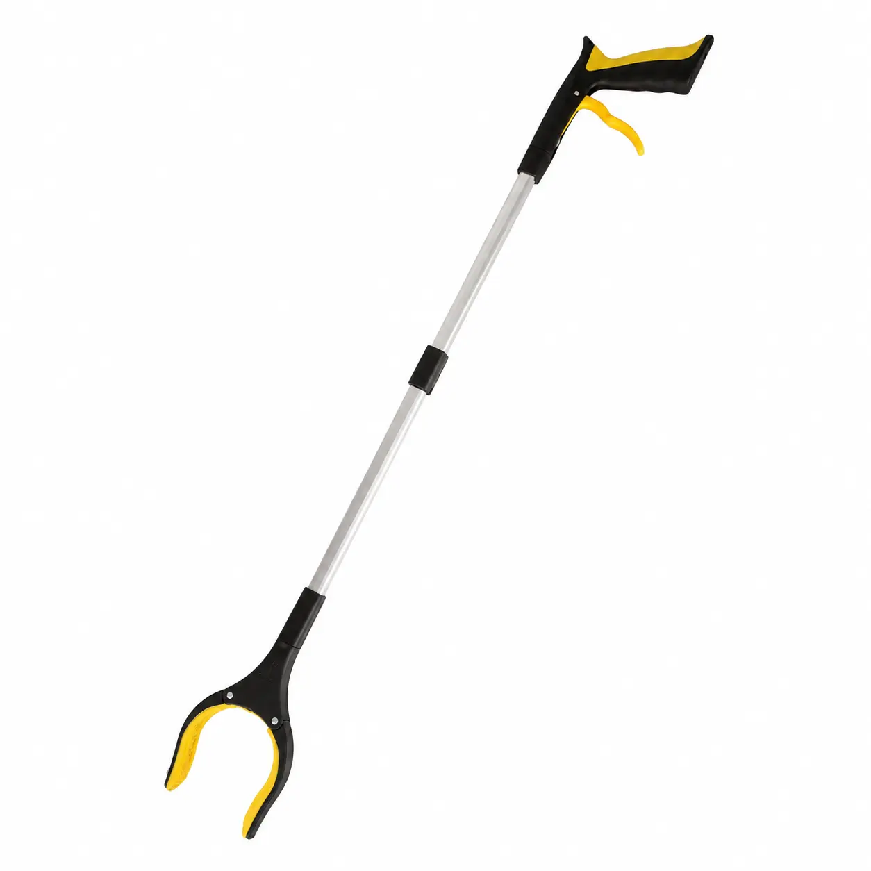 32" Extra Long Foldable Grabber Reacher Tool - 44cm Folded Heavy Duty Pick Up Stick for Seniors, Trash, Surgery Recovery Gifts - Ideal for Parks, Warehouses, Garages, Offices
