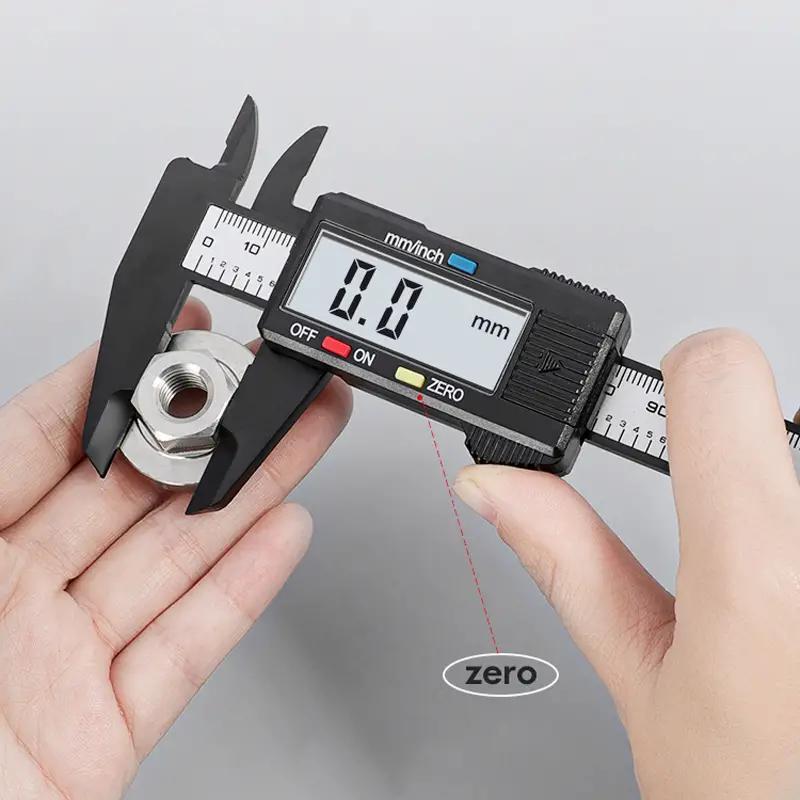 Digital Caliper Measuring Tool, Electronic Micrometer Caliper, Micrometer Ruler with Large LCD Screen, Hand Measuring Tool