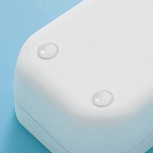 Contact Lens Case, Portable Ultrasonic Contact Lens Cleaner with 4 Timing Modes, 360° High-Frequency Vibration for Cleaning Soft Lenses, Colored Contact Lenses