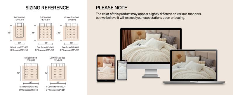 BEDELITE Flannel Comforter Set Super Soft & Warm Fluffy Pink Valentine's Day gift - Elegant Striped Design for Winter - Twin/Queen/King Sizes Machine Washable