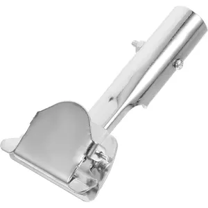18ACTIVEKITGarneck Mop Handle Clip Stainless Steel Steel Clip on Dust Mop Handle: Universal Head Replacement for Dust Floor Cleaning Home Bathroom Corner Commercial Use