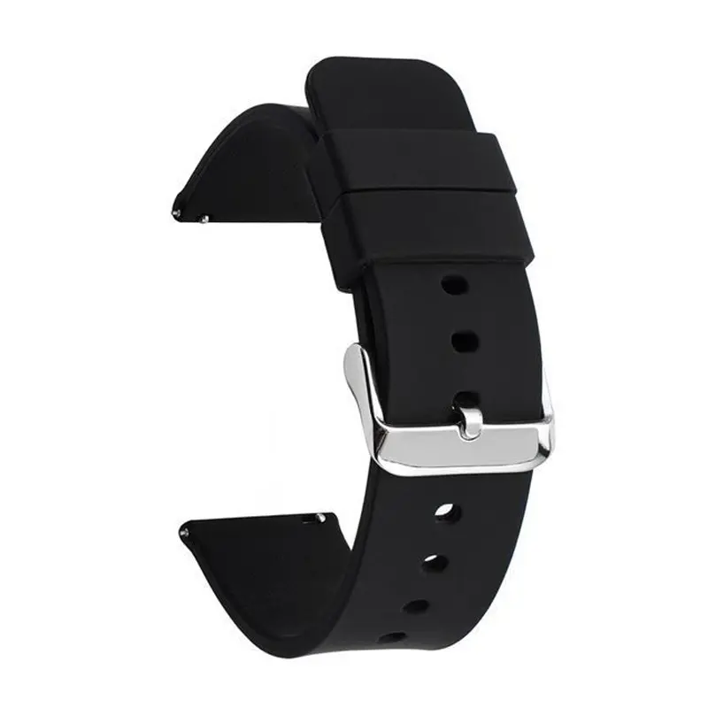 Silicone Watch Band 20/22mm Universal Detachable Adjustable Smart Watch Strap, Durable Breathable Replacement for Huawei Watch/iwatch Wearable Accessories, Smartwatch Replacement Straps