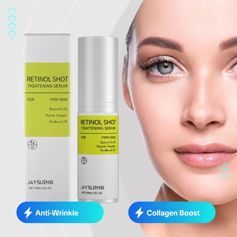 Jaysuing Retinol Firming Serum - Anti-Wrinkle Night Repair for Collagen Boost, Fine Line Reduction & Glowing Skin
