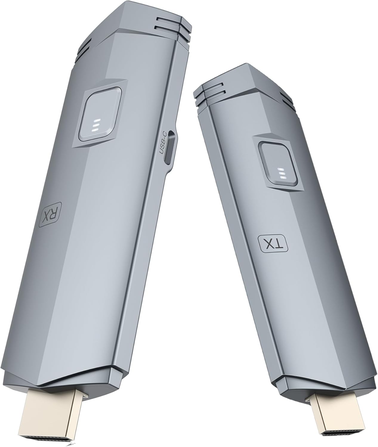 Wireless HDMI Transmitter and Receiver, 4K Decode 1080P@60Hz Ultra HD Video Output, Plug&Play 5G/2.4G for Video and Audio to Monitor from PC/Projector/TV Box