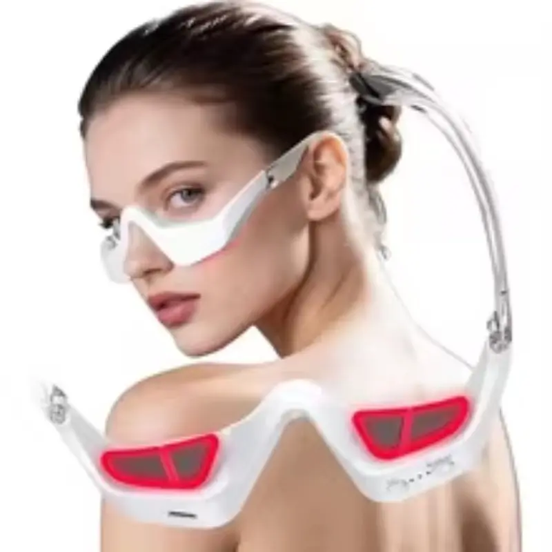 Light EMS Microcurrent Eye Beauty Device, Facial Beauty Machine, Reduces Dark Circles, Puffiness, Fine Lines, Tightens Eyelids, Portable Rechargeable Home Spa